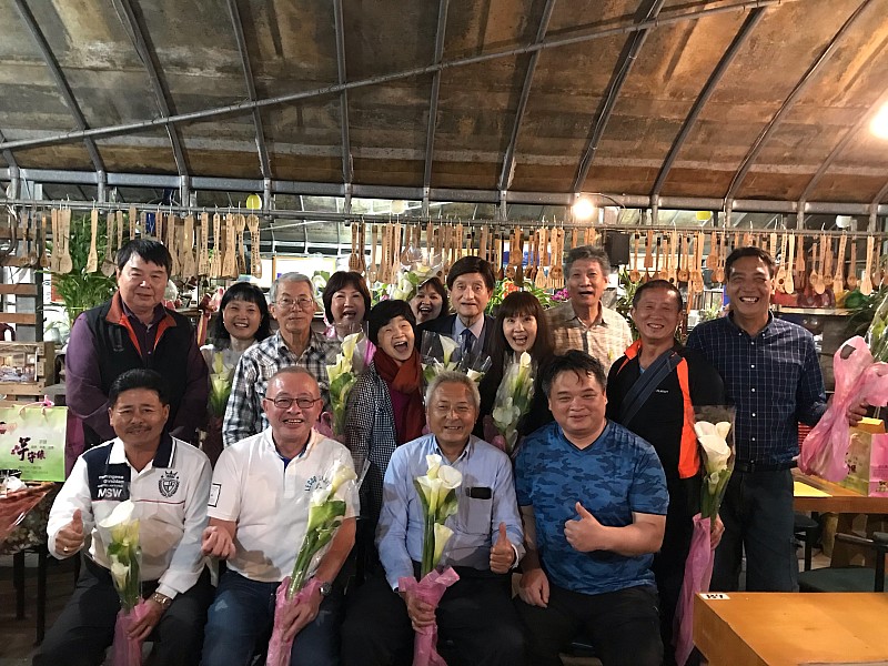2018年第16屆第10次理監事聯席會議竹子湖發現園藝餐廳 