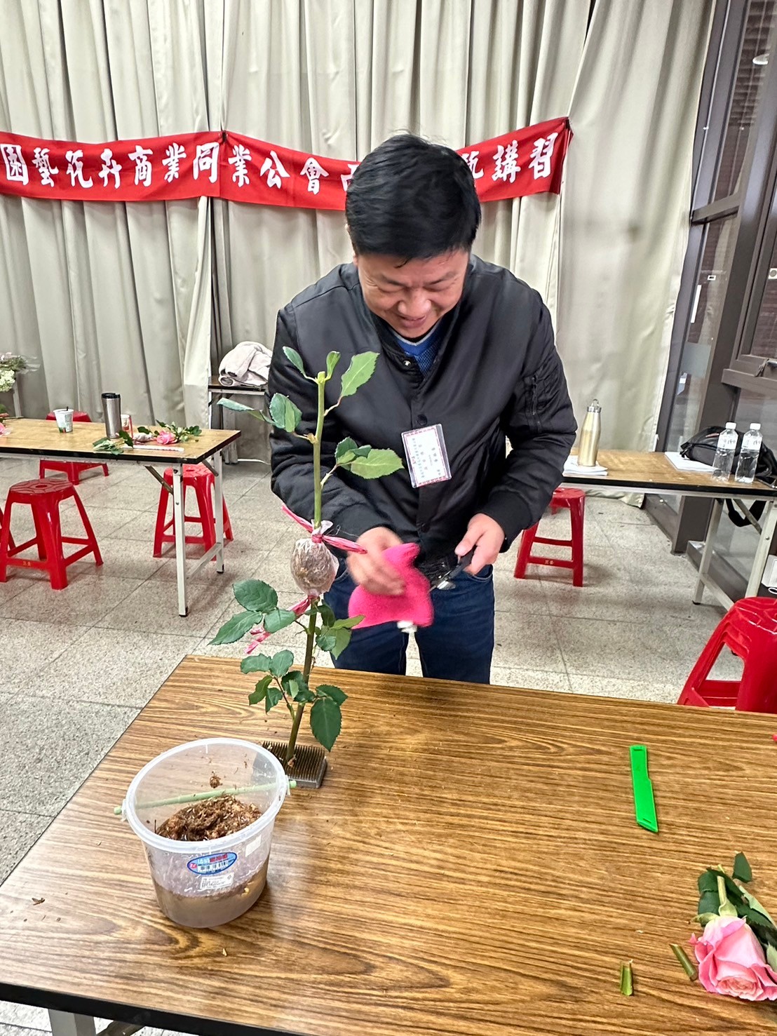 113年度臺北市園藝花卉商業同業公會園藝丙級技術士講習